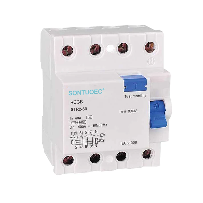 4p 63a /30ma RCD AC రకం
