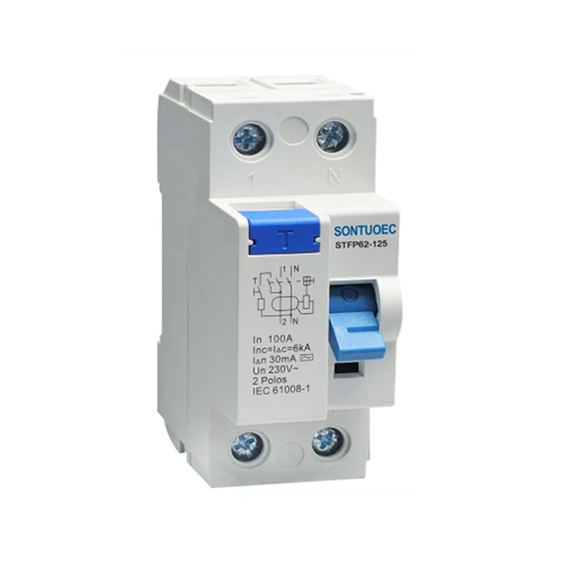 ఎలక్ట్రానిక్ మాగ్నెటిక్ ఒక రకం RCCB 125A/30MA