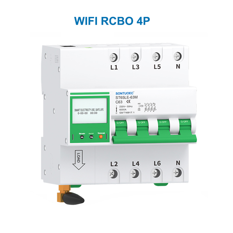 IoT ఇంటెలిజెంట్ సర్క్యూట్ బ్రేకర్ వైఫై MCB RCBO